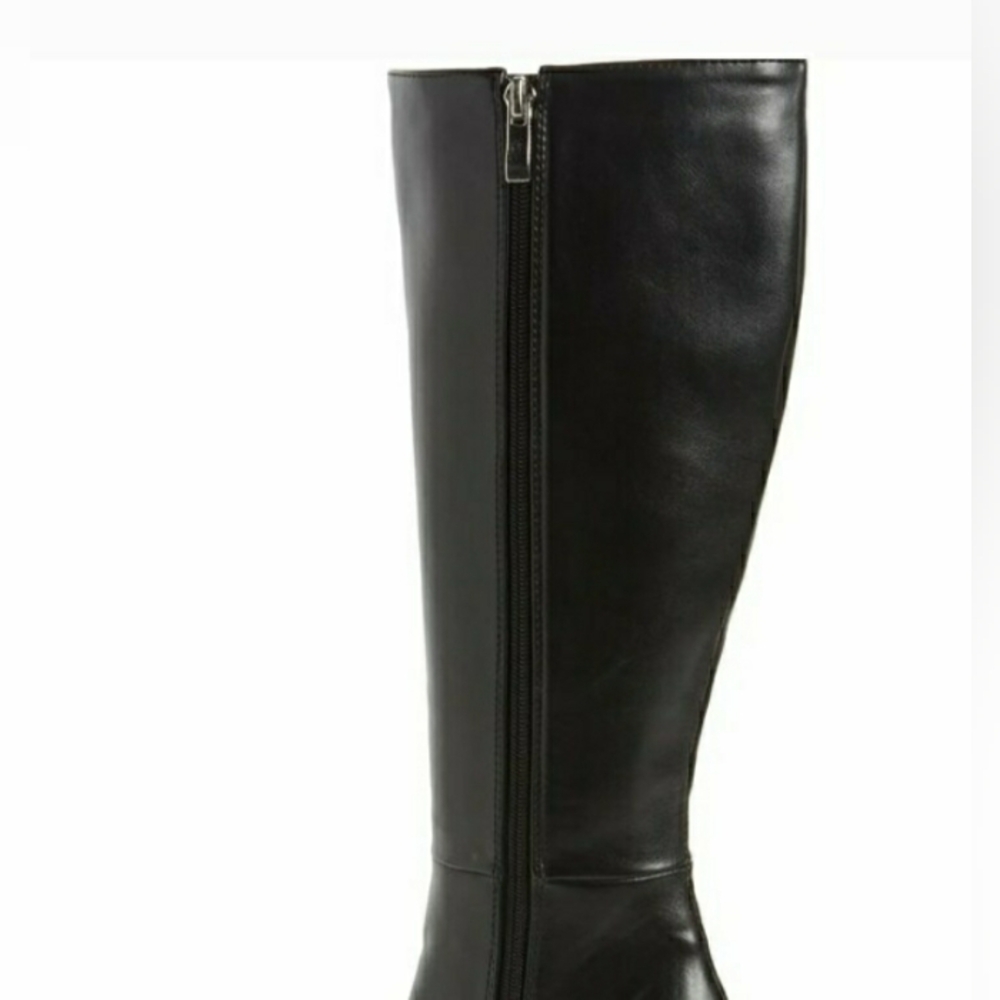 AZALEA WANG Chunky Platform Black Heeled Boots Tiktok Famous LNC With Box - Picture 3 of 12